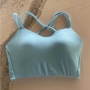 lululemon athletica Light Blue Sports Bra